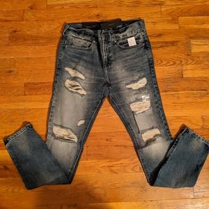 Pacsun Vertical stretch distressed Denim jeans